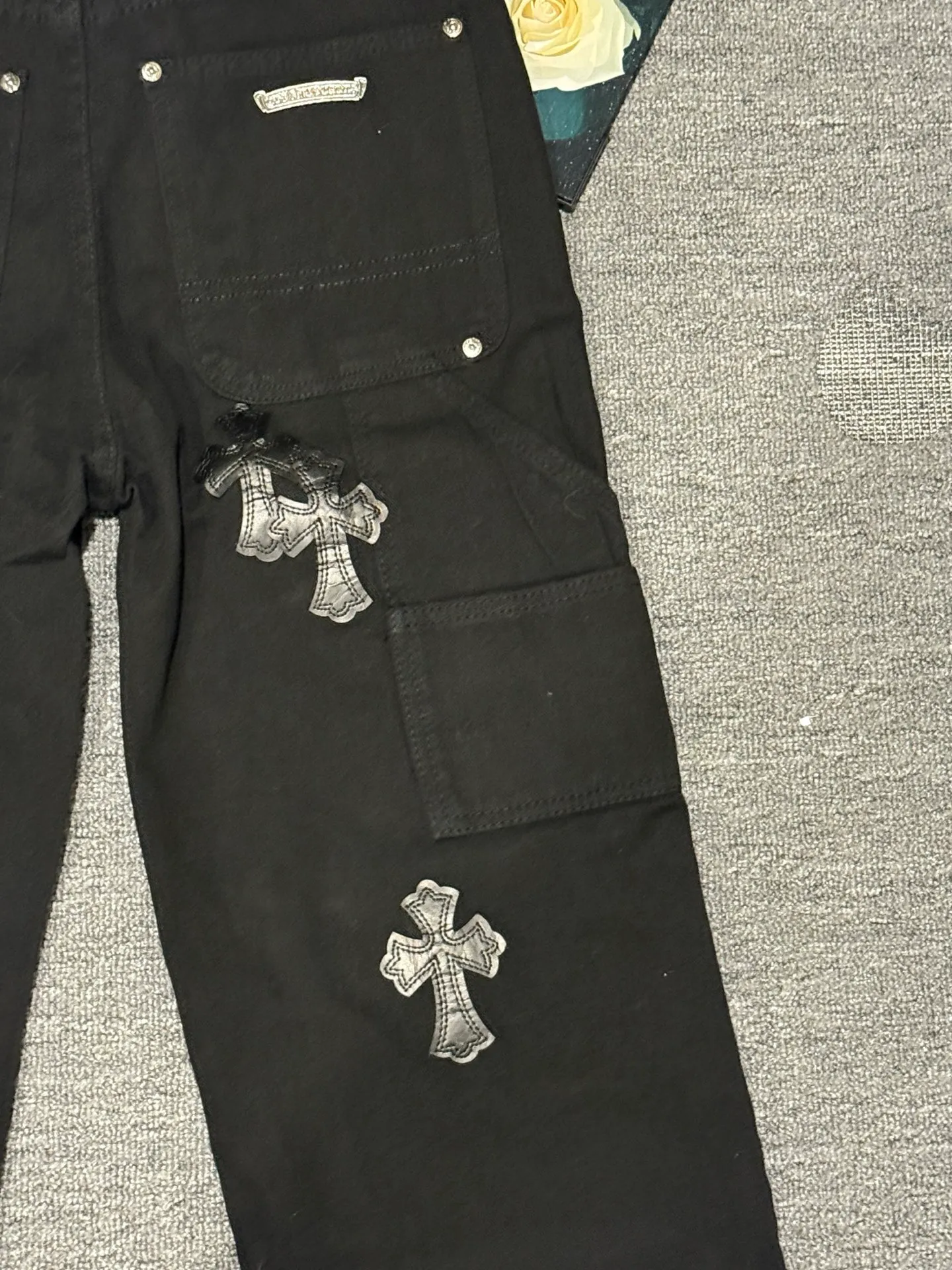 Chrome hearts ！！！ CH bo 1 B 136 105W ， ， ！！ Premium ，1.9W ， ， ， ， Canvas， ， ， B 01Classic ， ， ， Authentic YKK Retro Canvas Size：M-XXL Color：